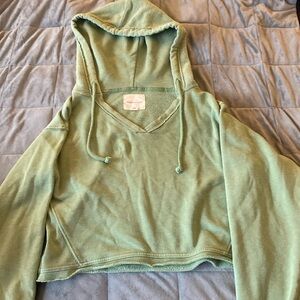 American Eagle crop top hoodie Yaaaasss!